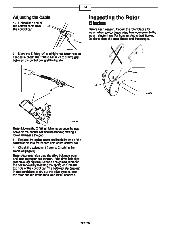 Toro CCR 2450 GTS 38536 Snow Blower Operators Manual, 2004