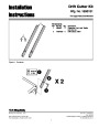 Simplicity Snow Blower Drift Cutter Kit Installation Manual page 1