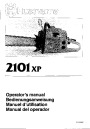 Husqvarna 2101XP Chainsaw Owners Manual page 1