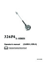 Husqvarna 326P4 X-Series Chainsaw Owners Manual page 1
