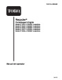 Toro 20022 20023 20025 20027 20035 R-21S Recycler Lawn Mower Operators Manual, 2001 – Spanish page 1