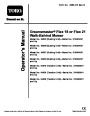 Toro 04202 04206 04207 04208 04019 04024 04025 Greensmaster Flex 18 Flex 21 Lawn Mower Operators Manual, 2010 page 1