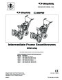 Simplicity Snapper 1695302 1695311 1695410 1695313 1695314 1695411 Initial Setup Snow Blower Manual page 1