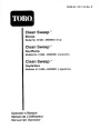 Toro 51580 300 Clean Sweep Manual, 1995 page 1