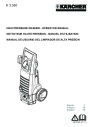 Kärcher K 3.350 Electric Power High Pressure Washer Owners Manual page 1