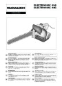 McCulloch Electrolux ElectraMac 414 416 Chainsaw Owners Manual page 1