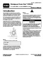 Toro Power Max 1028LXE 38640 Snow Blower Operators Manual, 2006 – French page 1