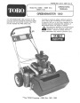 Toro 04050 Greensmaster 1000 Lawn Mower Operators Manual page 1