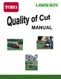 Toro Lawn-Boy Quality of Cut Manual, 2002 page 1