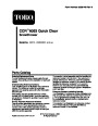 Toro CCR 6053 Quick Clear 38575 Snow Blower Parts Manual page 1