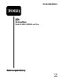 Toro 38053 824 Snowblower Operators Manual, 2000-2001 – German page 1