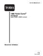 Toro 38026 1800 Power Curve Snowblower Operators Manual, 2004-2005 – French page 1