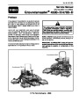 Toro 09172SL Models 30857 30858 Groundsmaster 4500 D 4700 D Service Manual page 1