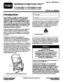 Toro Power Clear 38583 38584 Snow Blower Operators Manual, 2010 – French page 1