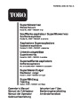 Toro 51557 Super Blower Vac Operators Manual, 1998 – Spanish page 1