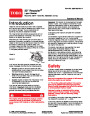 Toro 20041 22-Inch Recycler Lawn Mower Operators Manual, 2005 page 1