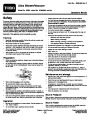 Toro 51594 Ultra Blower/Vacuum Operators Manual, 2007-2009 page 1
