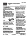 Toro Snow Commander 38601 Snow Blower Operators Manual, 2004 – French page 1