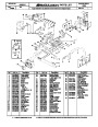 McCulloch M3816 Chainsaw Service Parts List page 1