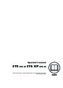 2001-2009 Husqvarna 570 576XP Chainsaw Owners Manual page 1