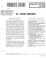 MTD 190-768 191-768 36-Inch Snow Blower Owners Manual page 1
