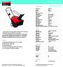 Honda HS520 Snow Blower Catalog page 1
