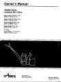 Ariens Sno Thro 932000 Series Snow Blower Owners Manual page 1
