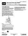 Toro Power Max 828LXE 38631 Snow Blower Operators Manual, 2007- Italian page 1