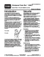 Toro Power Max 1028LE 38645 Snow Blower Operators Manual, 2004 – French page 1