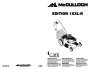 McCulloch EDITION 1XXL R Lawn Mower Owners Manual page 1