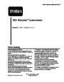 Toro 20005 22-Inch Recycler Lawn Mower Parts Catalog, 2006 page 1