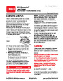 Toro 20005 22-Inch Recycler Lawn Mower Operators Manual, 2006 page 1