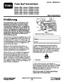 Toro Power Max 826O 38597 38629 38637 38639 38657 Snow Blower Operators Manual, 2011 – German page 1