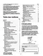 Toro 38053 824 Power Throw Snowblower Operators Manual, 2003 – French page 2