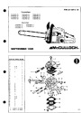McCulloch TimberBear 211574E Chainsaw Service Parts List page 1