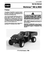 Toro 08160SL Workman MD MDX Service Manual page 1