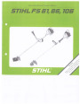 STIHL FS 81 86 106 Trimmer Owners Manual page 1