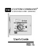 Toro Custom Command Metal Owners Manual page 1