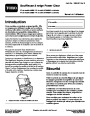Toro Power Clear 38588 38589 Snow Blower Operators Manual, 2011 – French page 1