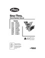 Ariens Sno Thro ST926DLE ST11528 ST11526 ST1332 ST926 ST1336 Snow Blower Owners Manual page 1