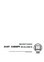 Husqvarna 334T 338XPT Chainsaw Owners Manual page 1