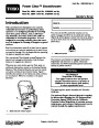 Toro Power Clear 38583 38584 Snow Blower Operators Manual, 2010 page 1