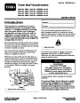 Toro Power Max 1128OXE 38624 38634 38644 38654 Snow Blower Operators Manual, 2010 page 1