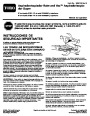 Toro 51574 51592 Rake and Vac Blower/Vacuum Operators Manual, 2007-2011 – Spanish page 1