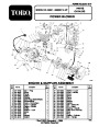 Toro 30941 41cc Back Pack Blower Parts Catalog, 1996-1998 page 1