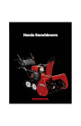 Honda Snow Blowers HS520A HS724WA HS928WA TA WAS HS1132TA HS520AS HS724TA HS1132TAS Catalog page 1