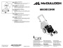 McCulloch M60 B53 HW Lawn Mower Owners Manual page 1