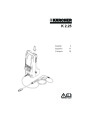 Kärcher K 2.25 Electric Power High Pressure Washer Owners Manual page 1