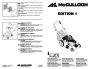 McCulloch EDITION 1 Lawn Mower Owners Manual page 1