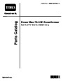 Toro 37775 Power Max 724 OE Snowblower Parts Catalog, 2015 page 1